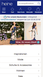 Mobile Screenshot of heine.ch