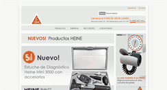 Desktop Screenshot of heine.com.mx