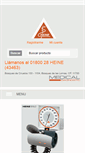 Mobile Screenshot of heine.com.mx